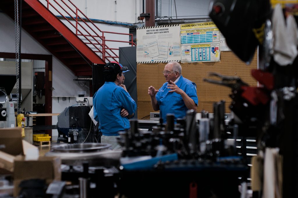 Kimura's Kaji meets with VIP COO Paul Nolting.